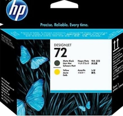 genuine original hp 72 black yellow c9384a genuine original hp 72 black yellow c9384a